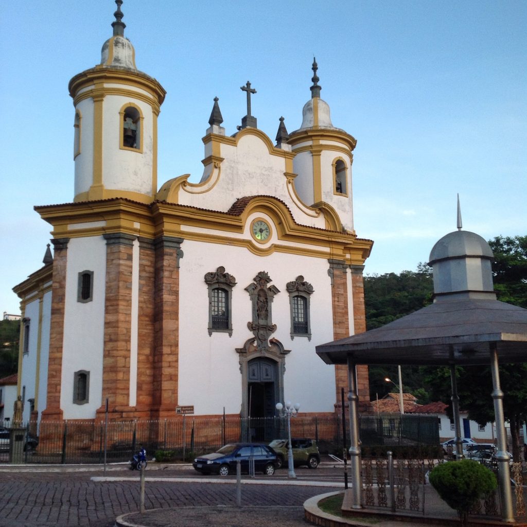 Santuário de São João Batista, em Barão de Cocais | Foto: Marden Couto/TM