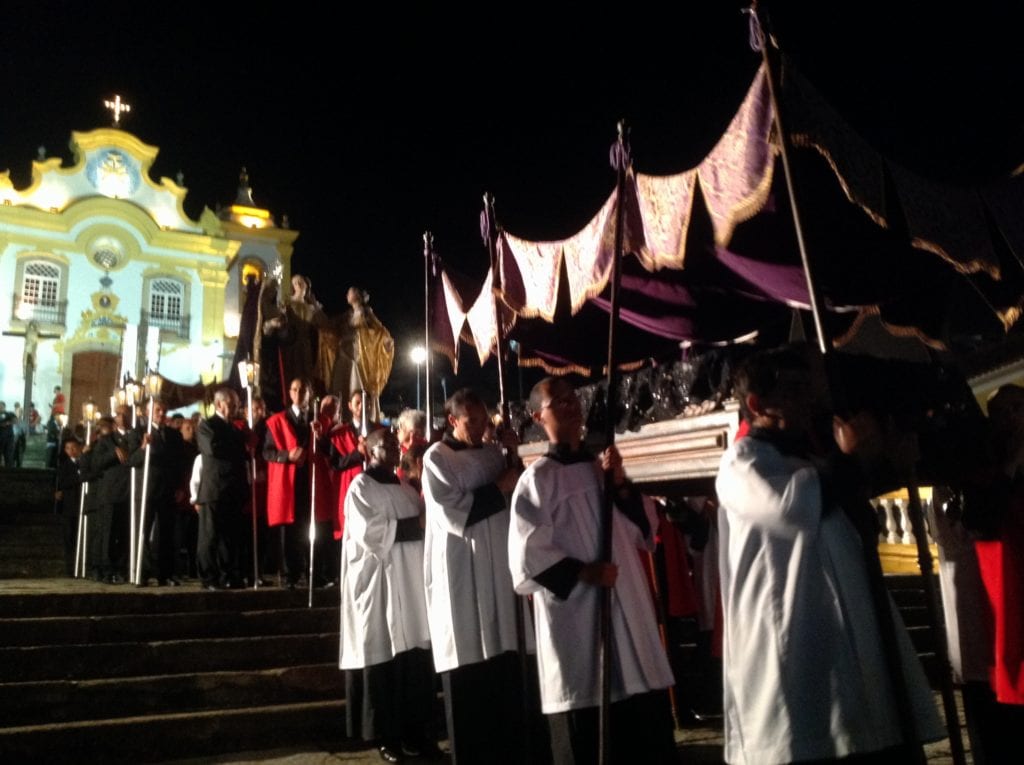 Procissão da semana santa, em São João - Foto: MardenCouto/TM