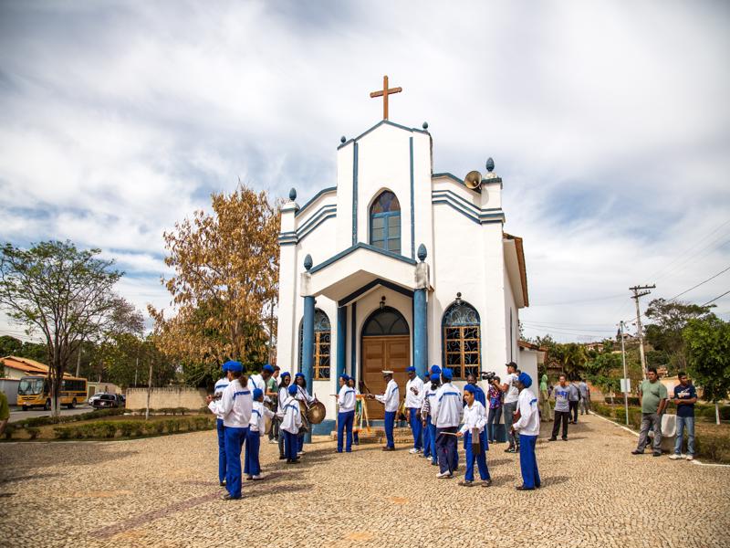 Capela Nossa Senhora do Rosário, em Jequitibá | Foto: Consuelo Abreu/Divulgação Prefeitura de Jequitibá